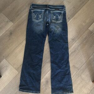 Wrangler Shiloh Blue Boot Cut Jeans Size 11x32